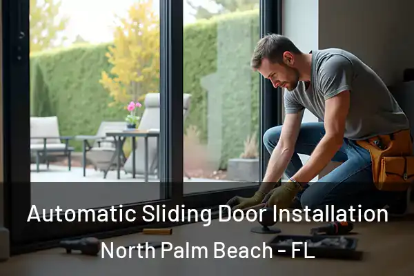 Automatic Sliding Door Installation North Palm Beach - FL