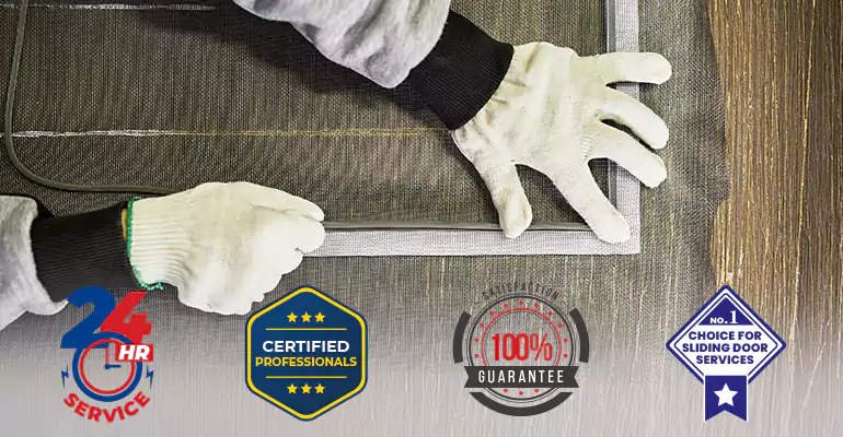 Commercial Mesh Door Repair in North Palm Beach