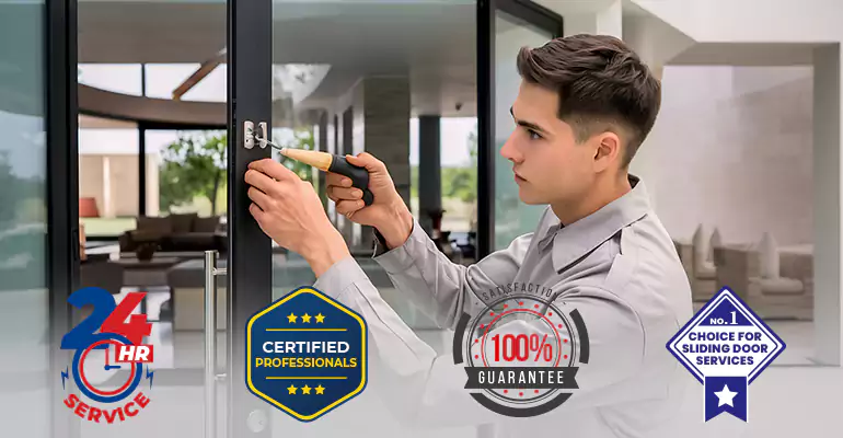 Andersen Sliding Door Latch Replacement in North Palm Beach