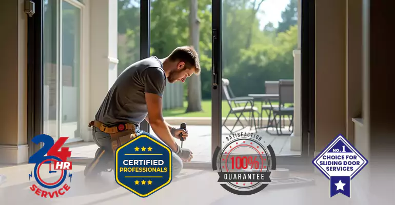 Sliding Door Strike Plate Repair in North Palm Beach