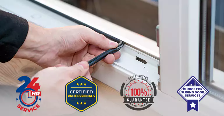 Sliding Glass Door Track Repair and Cost Estimate in North Palm Beach