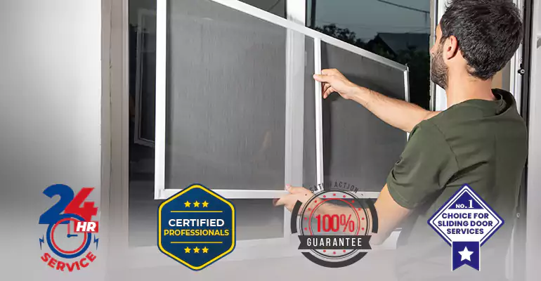 Sliding Screen Door Frame Repair in North Palm Beach