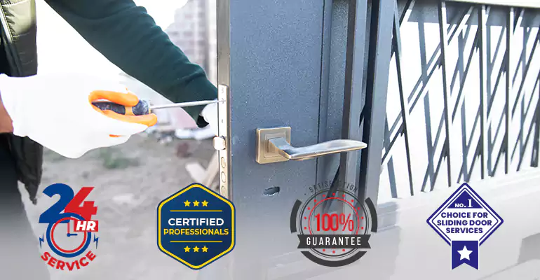 Steel Door Bottom Repair in North Palm Beach