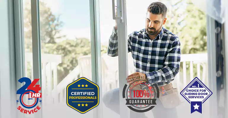 Residential Impact Sliding Glass Door Repair in North Palm Beach