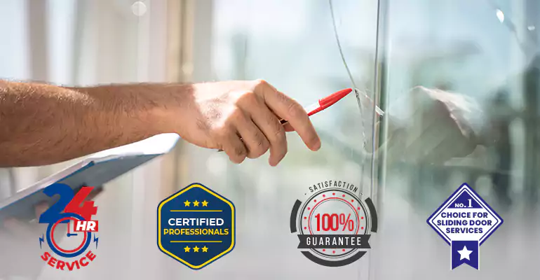 Sliding Glass Door Track Repair in North Palm Beach