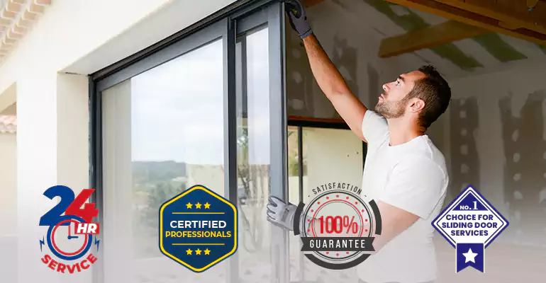 Sliding Glass Door Track Repair Service in North Palm Beach