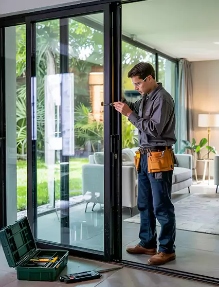Professional Sliding Glass Door Lock Installation in North Palm Beach, FL